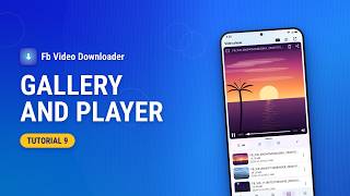 Gallery and player | Fb Video Downloader tutorial 9 screenshot 4