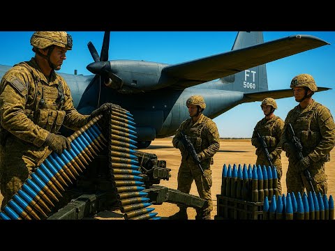 US Air Force AC-130J Test-Fires in Live Training | Combat Readiness Demonstration