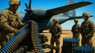US Air Force AC-130J Test-Fires in Live Training | Combat Readiness Demonstration