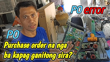 HOW TO REPAIR PO ERROR
