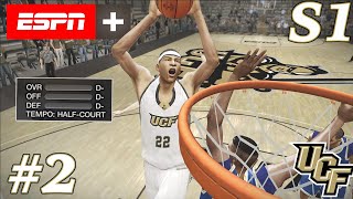 Our Journey Begins w/Classic Thriller! | Ep 2 UCF Dynasty | NCAA Basketball 10