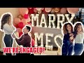 Were engaged surprise proposal vlog  life update