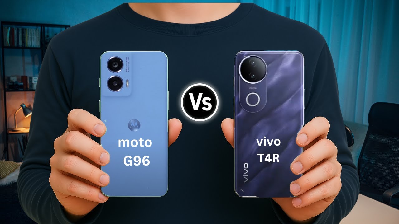 Motorola G96 5G vs Vivo T4R 5G Full Comparison | Camera & Performance Review 2025