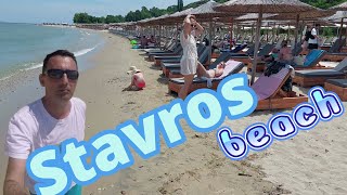 Something about the beach in Stavros, Greece #hellasheavens#stavros#greece