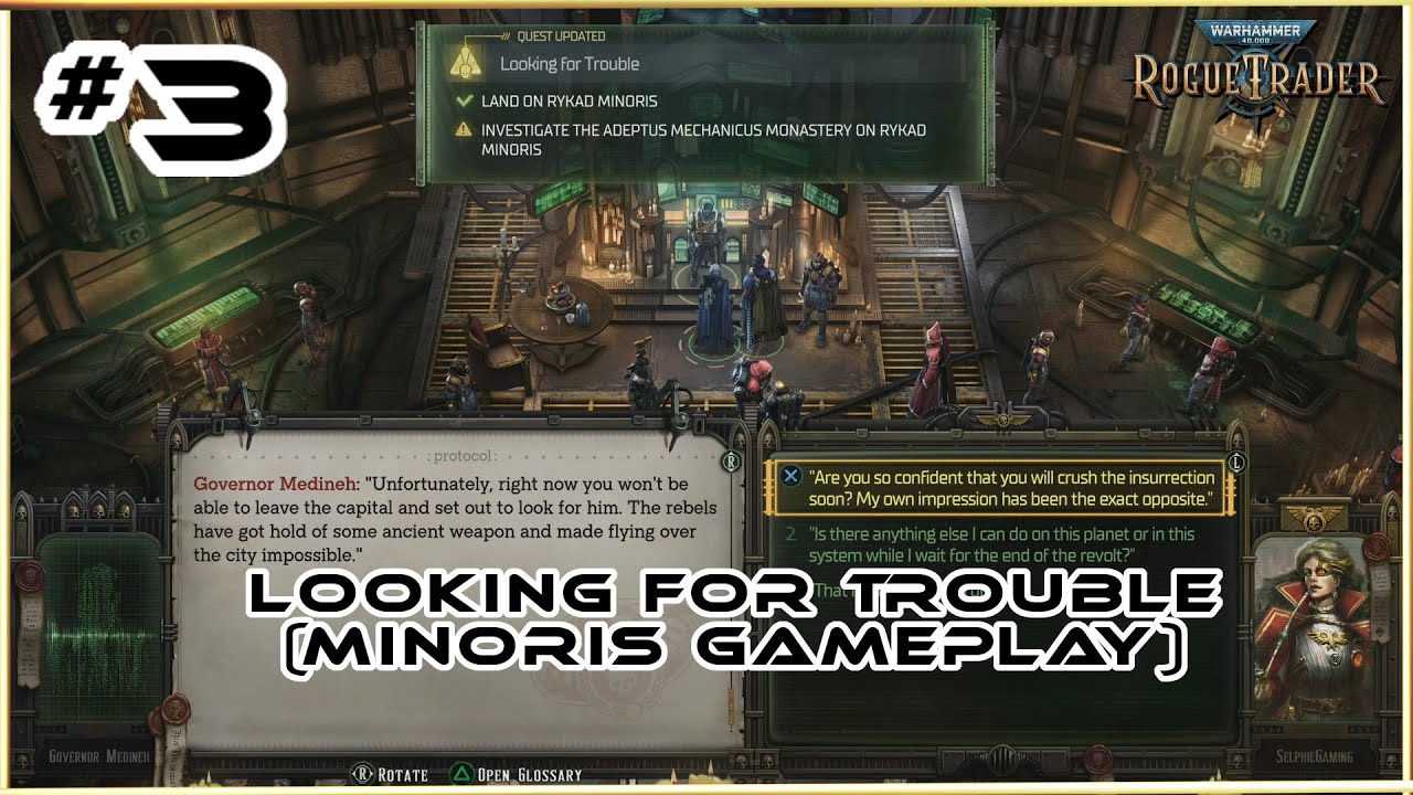 Looking For Trouble (Rykad Minoris Gameplay) Warhammer 40,000 Rogue Trader