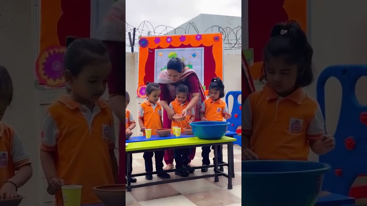 🌾 Nurturing nature with love and laughter! #admissionopen #germinatingseeds #fyp