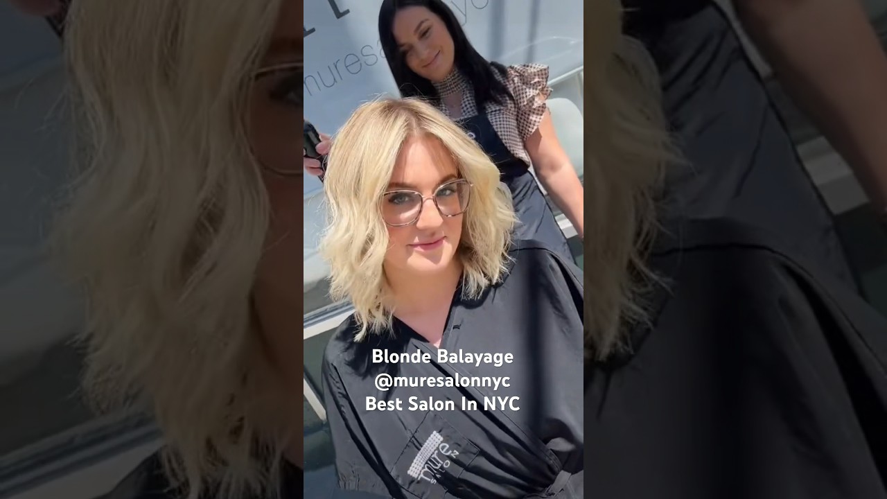 Best Blonde Balayage In NYC! Best Salon In NYC! muresalonnyc for more