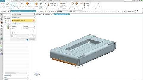 Siemens NX Sheet Metal: How do I...create Miter Corners in NX Sheet Metal?