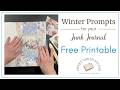 Winter Prompts for Junk Journal Ideas