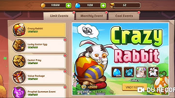 Weekly event | Easter event - heroic miracle - prophet summon | Idle heroes