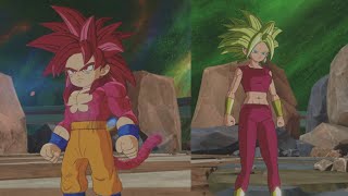 Mini Ssj4 Goku Vs Ssj2 Kefla - Requested Battle - Dragon Ball Sparking Zero