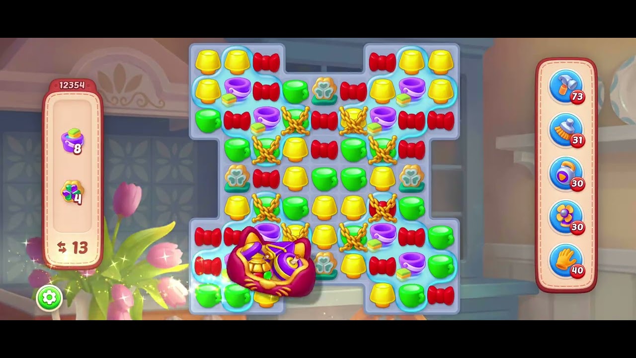 Homescapes – from level 12352 to 12356No losses 🔥😎 😱