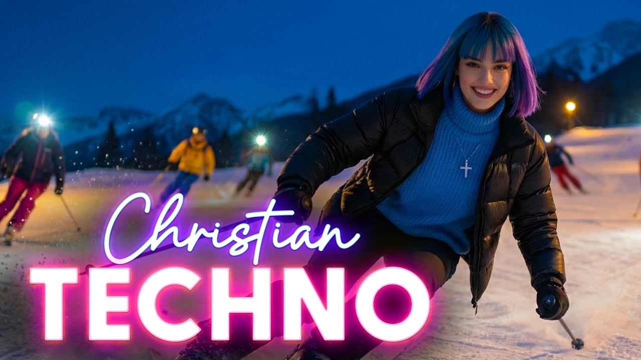 Winter Christian Techno Music 2025 ✝️🎶 Jesus Heals My Heart | Upbeat Gospel EDM Worship Songs