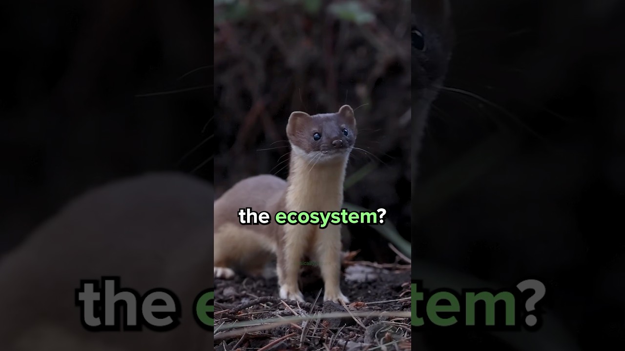 What do Weasels do for the Ecosystem? 😳