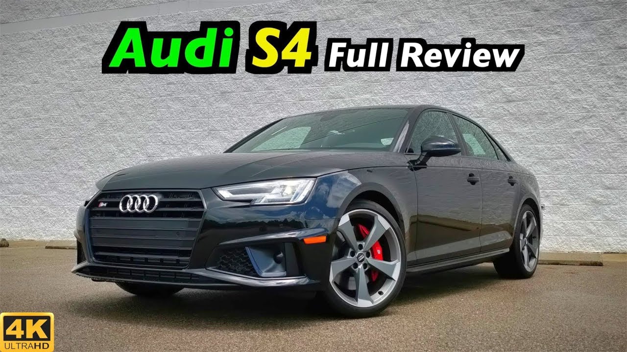 2019 Audi S4 Full Review Drive Is The New Black Optic An M340i Killer