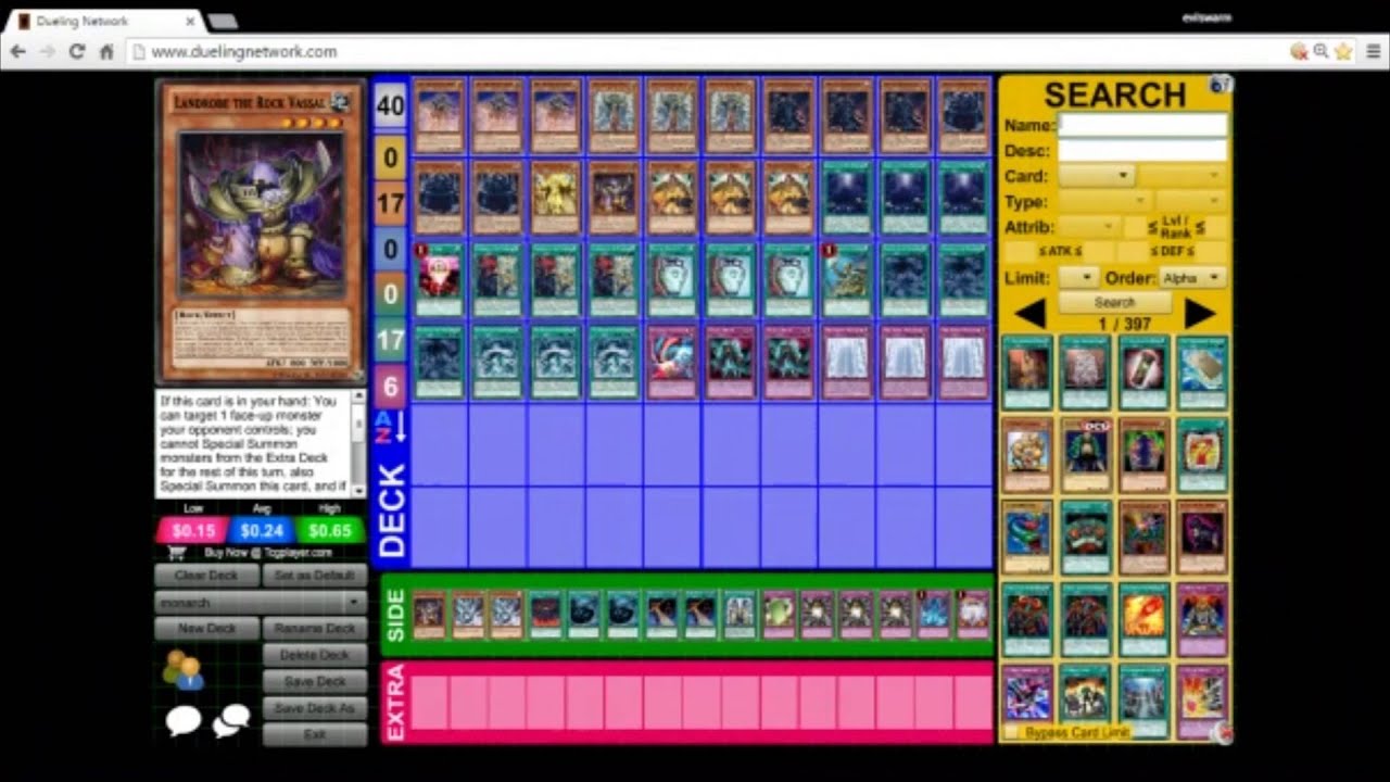 monarch deck February 2016 - YouTube