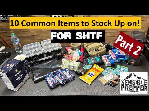 10 Items to stock up on continued...... Part 2
