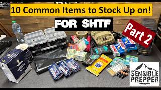 10 Items To Stock Up On Continued...... Part 2