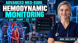 Advanced Med-Surg Hemodynamic Monitoring: Preload, Cardiac Output, CVP, PAWP & SVR