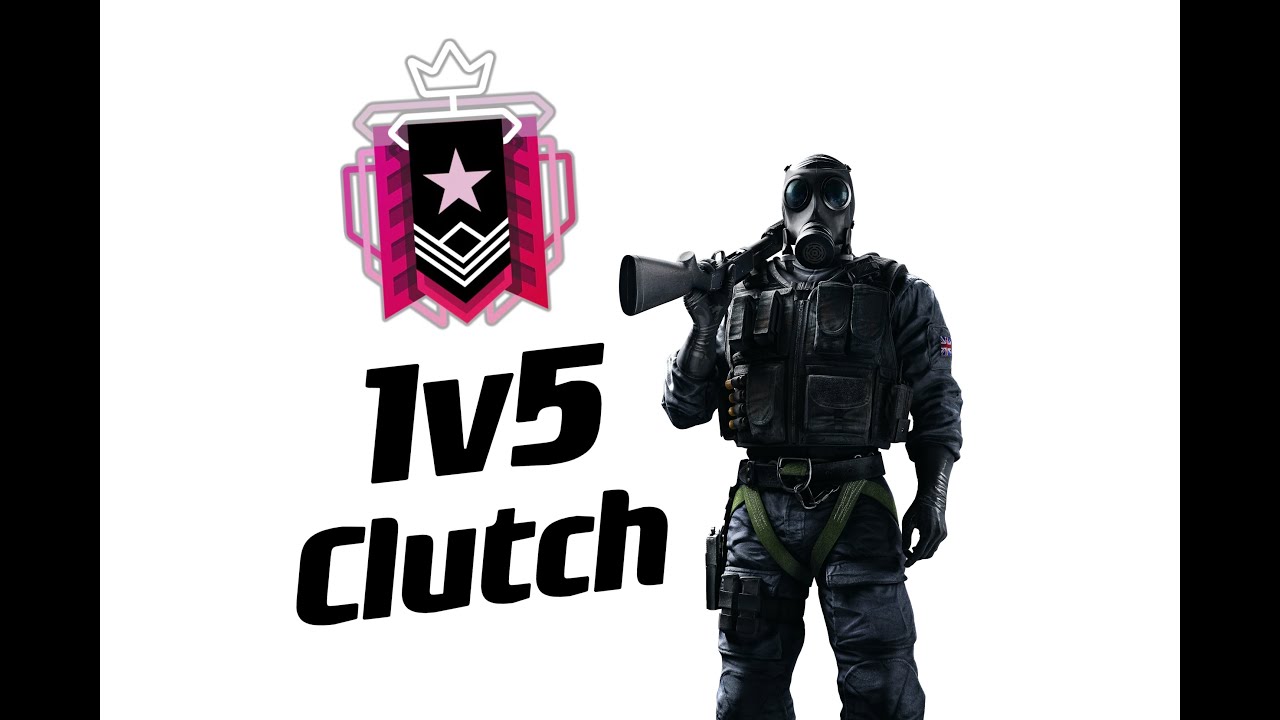 How champion#300 1v5 Clutch [R6S] - YouTube