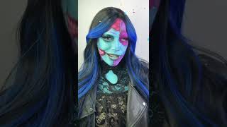 Zombie Frankenstein vibes Using all Makeup A Murder, INC. #Shorts #fuegoalex