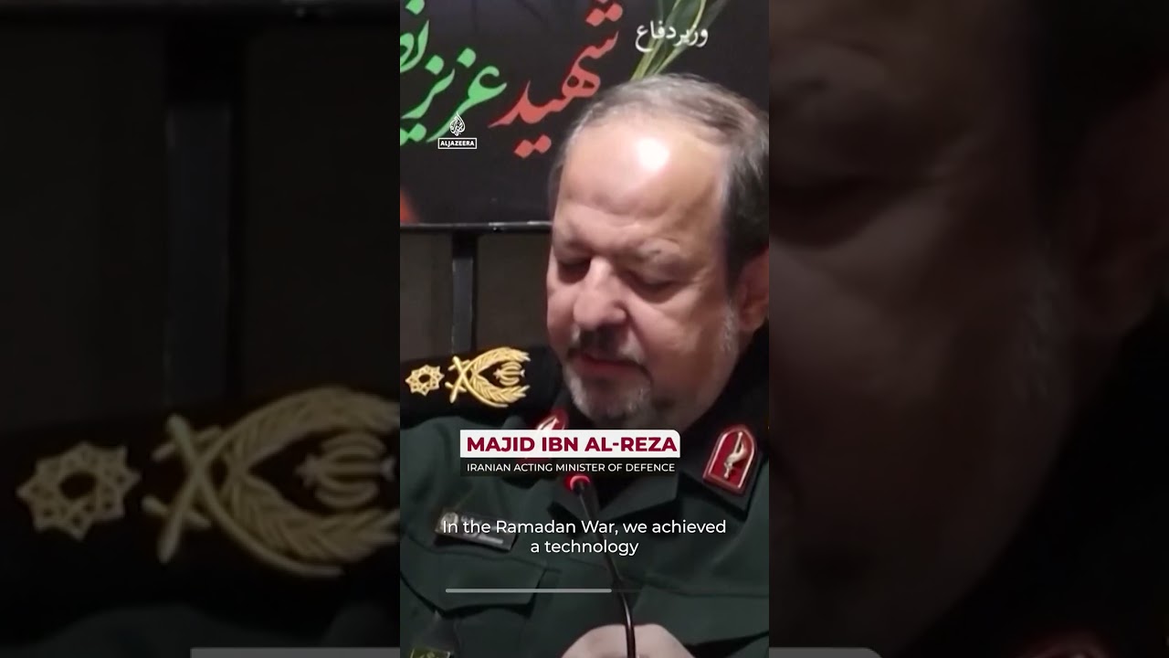 الرئيس الإيراني يشيد بالجيش بعد الضربات الأمريكية | AJ #shorts