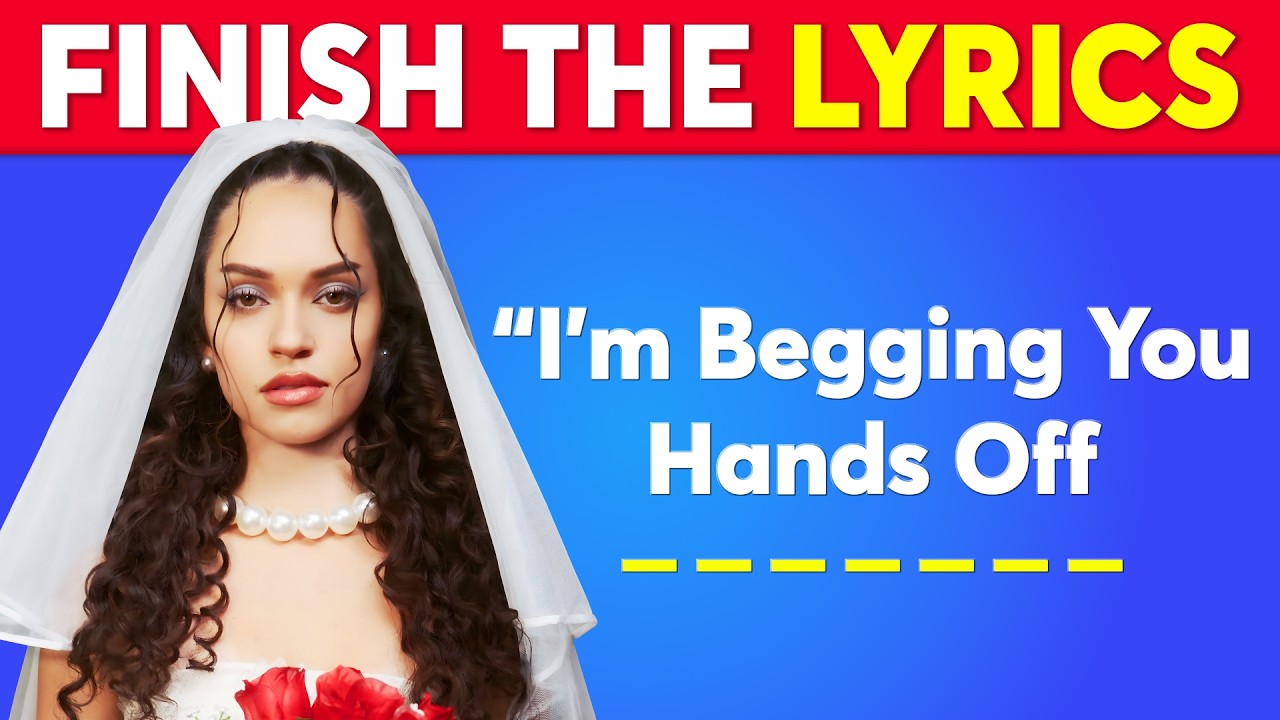 ЗАКОНЧИТЕ ЧТЕНИЕ ТЕКСТА ПЕСНИ 🎶 Самые популярные песни 2025 года 🔥 Музыкальная викторина