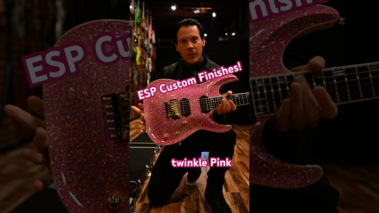 Ещё больше гитар ESP Custom Shop в волшебных цветах! 