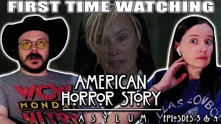 American Horror Story: Asylum | Ep. 3 + 4 | First Time Watching Reaction | Anne Frank!