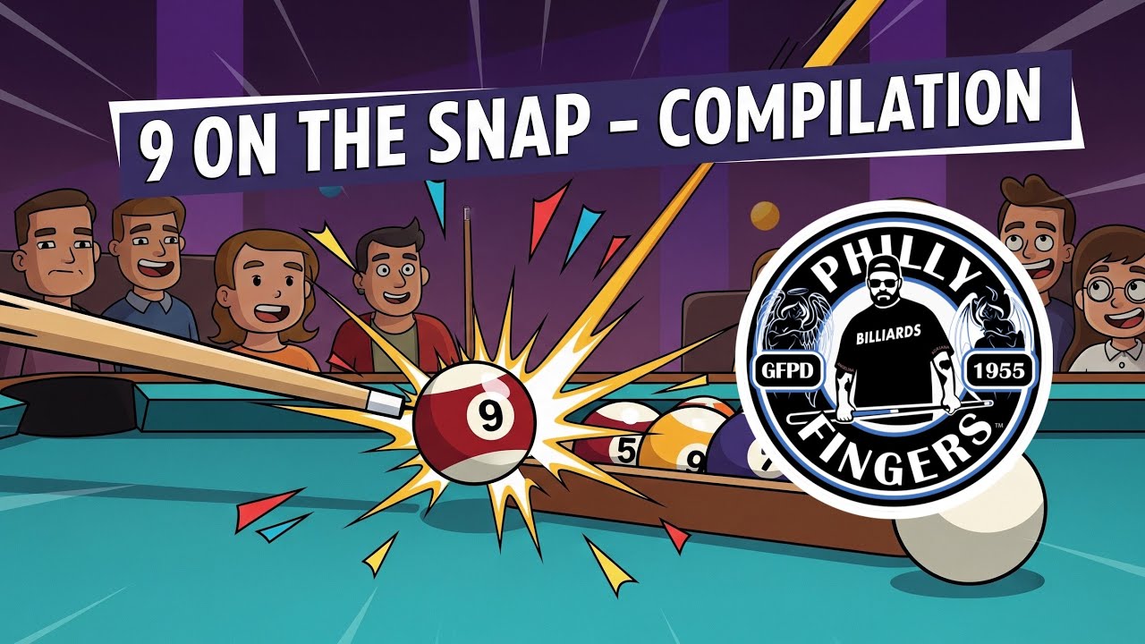 9 on the snap compilation by Philly Fingers billiards bca howto