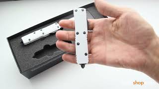 Microtech 719-1Setstds Utx-85 Hellhound & Warhound Set - Storm Trooper Handle - White Blade