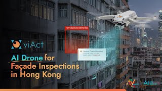 AI Drone for Façade Inspections - Low Altitude Economy (LAE) Hong Kong Ready!