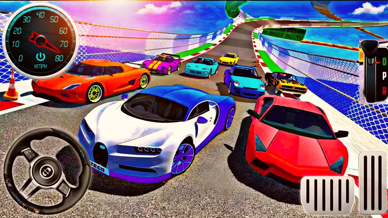 Impossible Cars Racing Simulator 2024 - GT Car Stunt 3D Car Drive ...