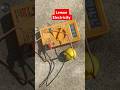 Electricity From Lemon #new #lemon #experiment #youtube # shorts