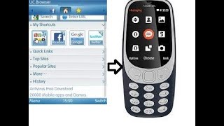 كيف فتح الانترنت جوجل علي متصفح US Browsers لي تليفون NOKIA 3310(2017)