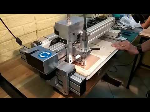Video Test máy khoan CNC Bungard - youtube