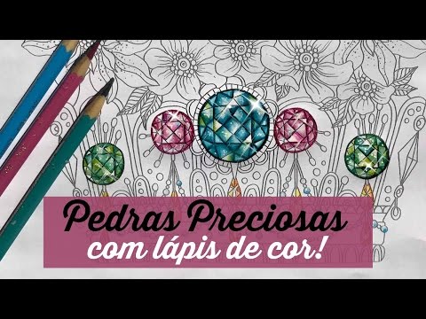 Vídeo: Joias De Lápis De Cor