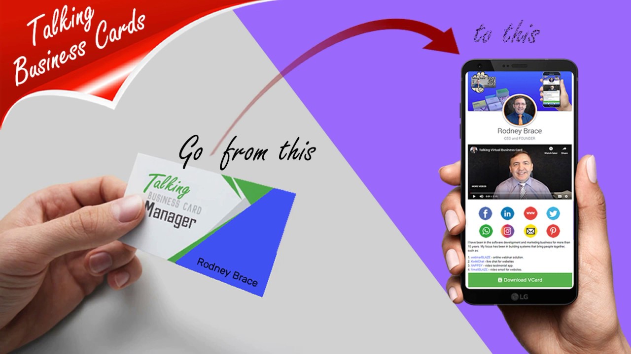 Talking Business Cards