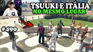 SIMPLESMENTE ITÁLIA E TSUUKI NO MESMO LUGAR! FICOU UM CLIMA! EP 490