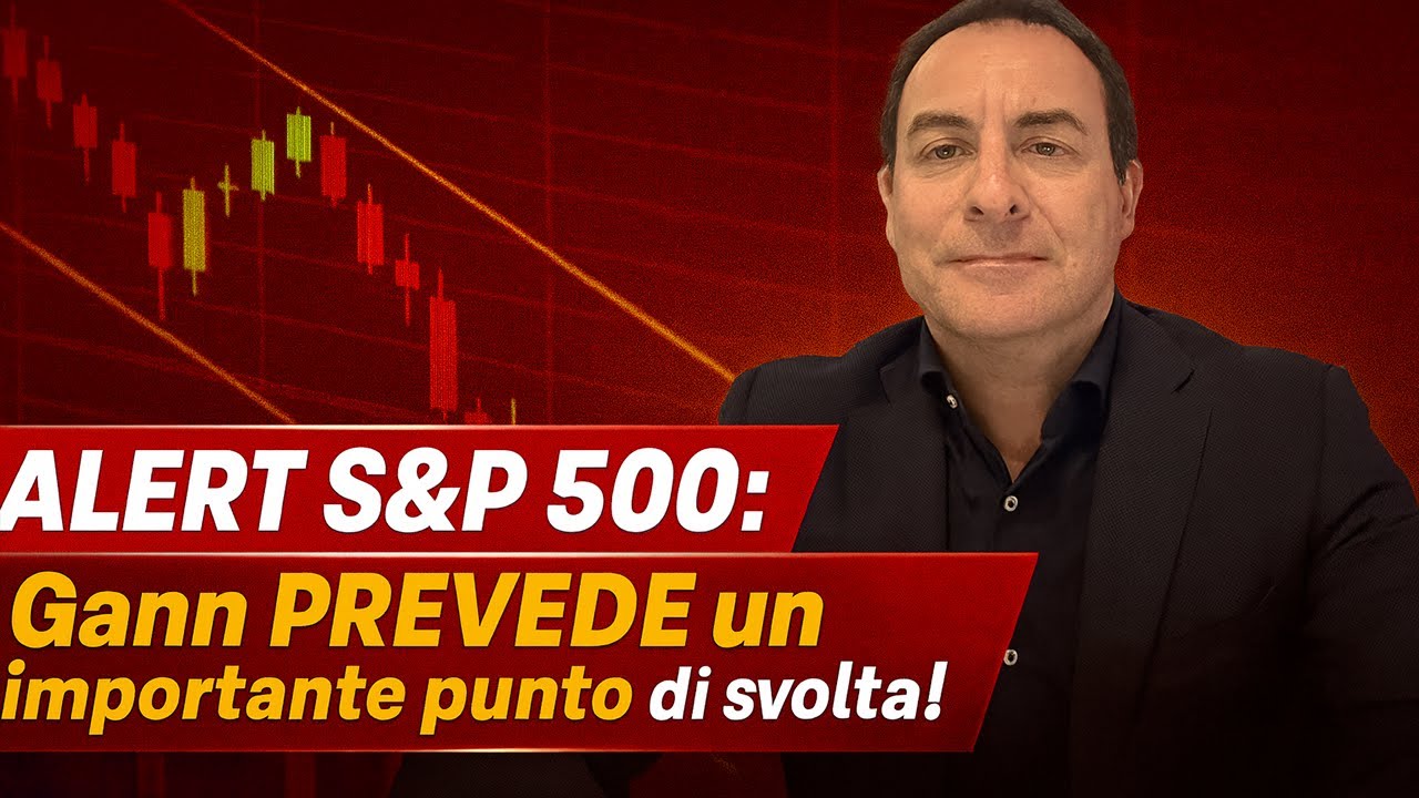 ALERT S&P 500: Gann PREVEDE un importante punto di svolta! Parla Maurizio Masetti