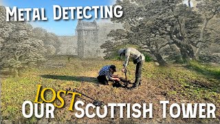 Amazing Finds Detecting our Lost Reiver Tower! Treasure Hunting  History