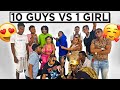 10 GUYS COMPETE FOR 1 GIRL 😍