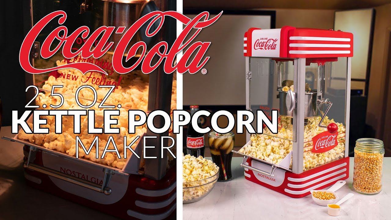 Coca-Cola Peace & Harmony Hot Air Popcorn Maker