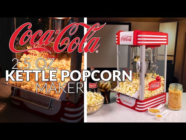 oz YouTube Kettle - Maker RKP630COKE | 2.5 Popcorn Coca-Cola™
