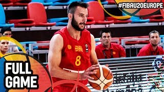 Albania v MKD - Full Game - Classification 13-14 - FIBA U20 European Championship 2017