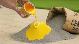 GARA-GARA SAYA!! SEMEN DI CAMPUR CAT, JADI BANYAK ORANG YANG MENCOBA, KARENA HASILNYA LUAR BIASA 