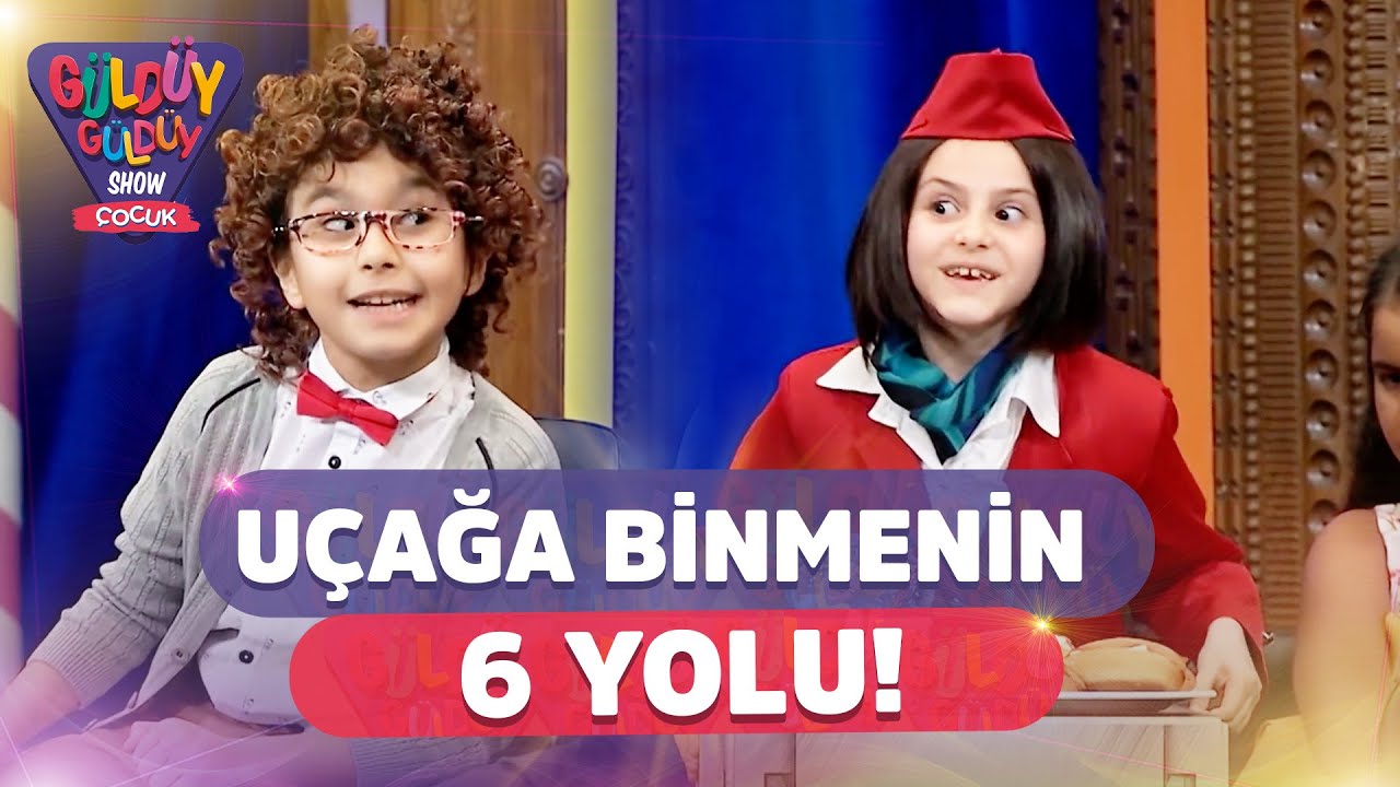 Uçağa Binmenin 6 Yolu! | Güldüy Güldüy Show Çocuk