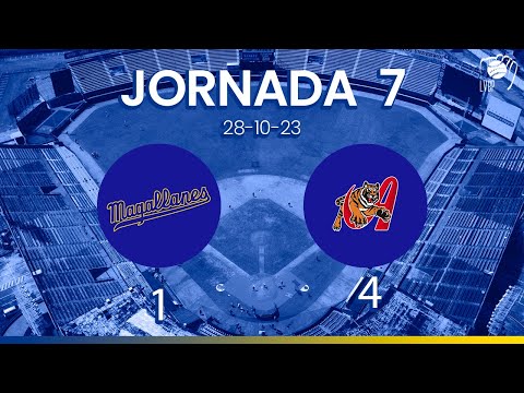 JORNADA 7 RESUMEN - Navegantes del Magallanes 1 - Tigres de Aragua 4 - LVBP 23-24 (28-10-23)