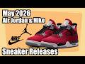 【スニーカー】2026年5月発売 エアジョーダン&ナイキ/May 2026 Air Jordan & Nike Releases