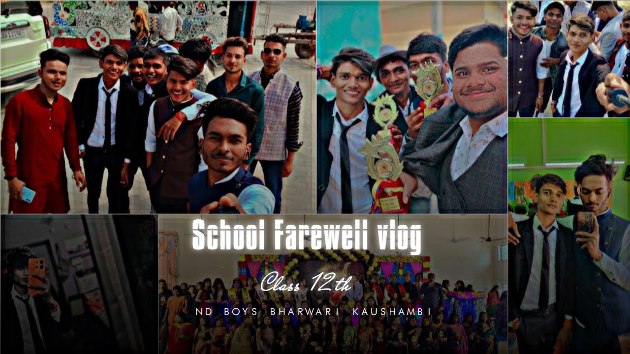 Farewell Vlog | School Farewell Party 🫂 - YouTube